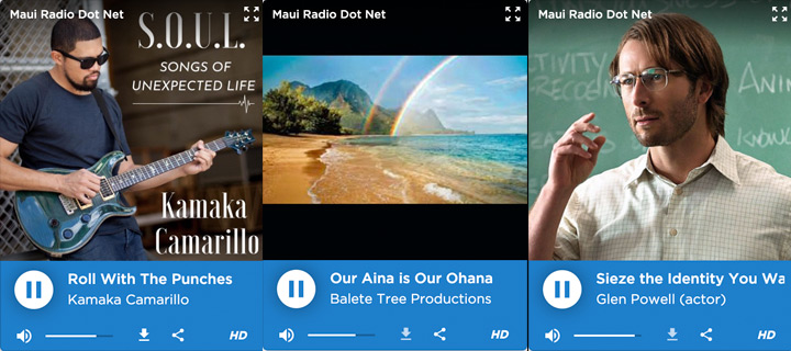 MauiRadio: Roll With the Punches, Our Aina is Our Ohana, Sieze the Identity